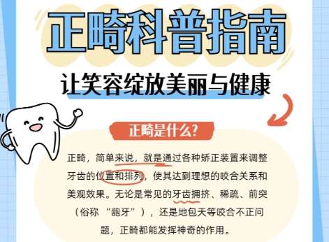 牙齿矫正 牙齿矫正